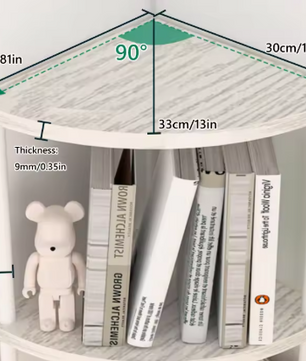 5/6-Laags Hoekrek – Opbergrek & Plantenstandaard voor Woonkamer, Keuken en Slaapkamer