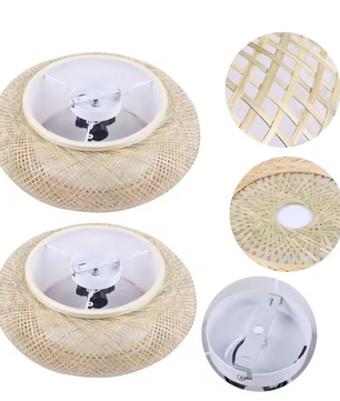Rotan Hanglamp – Handgeweven Bamboe Plafondlamp, Modern & Minimalistisch