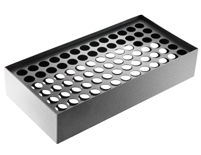 Wandrek met 78 Gaten – IJzeren Pigment- en Organizerrek voor Nagellak & Lippenstift