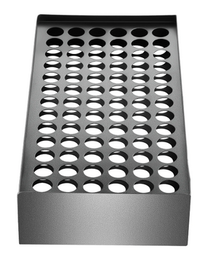 Wandrek met 78 Gaten – IJzeren Pigment- en Organizerrek voor Nagellak & Lippenstift