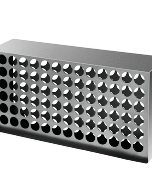 Wandrek met 78 Gaten – IJzeren Pigment- en Organizerrek voor Nagellak & Lippenstift