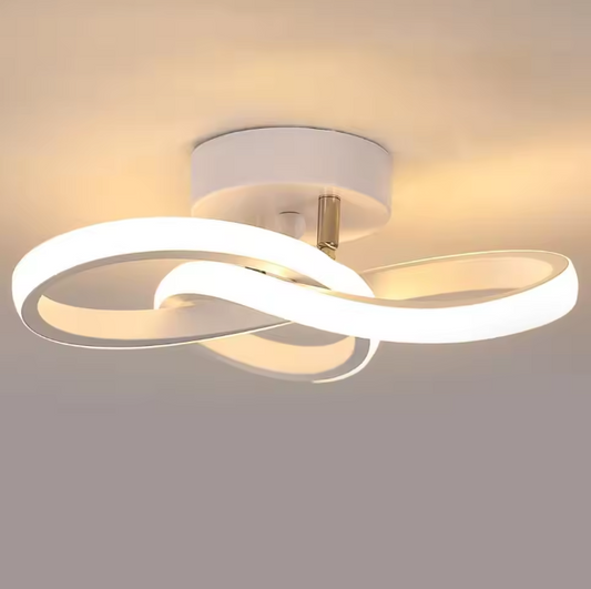 Moderne LED Plafondlamp – 20W Wit met 3 Lichtstanden, 25 cm