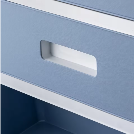 Archiefkast met 6 Laden – Afsluitbare Kantoororganizer met Stille Wielen, Ruime Meerlaagse Opbergruimte voor Thuis en Kantoor