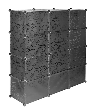 Schoenenkast met 48 Paar Capaciteit – Modulair Schoenenrek met 3 x 8 Niveaus voor Hal, Slaapkamer en Entree