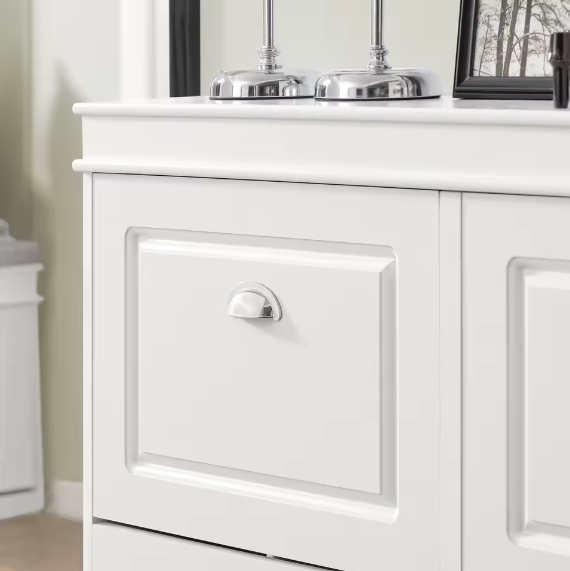 Schoenenkast met 4 Klapdeuren – Smalle Schoenenopberger met 8 Opbergvakken, Voor Hal en Entree, 105×83×24 cm