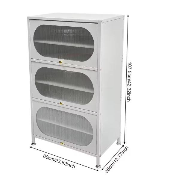 Schoenenkast met 6 Niveaus en Deuren – Ruimtebesparend en Stijlvol