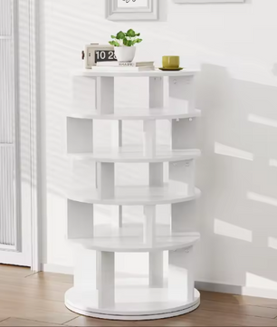 5-Laags Roterend Schoenenrek – 360° Draaibare Schoenenorganizer voor 24 Paar