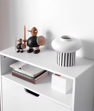 3-Laags Schoenenkast met Klapladen – Smal Schoenenrek van E1 Plaat