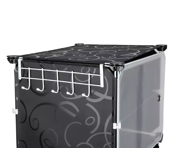 Schoenenrek voor 16 Paar – 8-Laags Stofdichte Schoenenkast