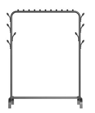 Kledingrek met Schoenenrek – Vrijstaand Rek met Plank en Tasopbergvakken