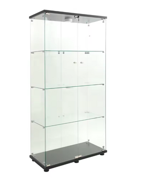 Glazen Vitrinekast met LED-verlichting – 4-Laags Displaykast