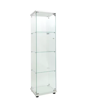 Glazen Vitrinekast met LED-verlichting – 4-Laags Displaykast