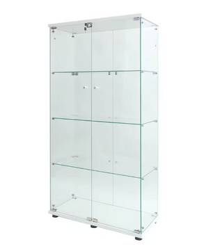 Glazen Vitrinekast met LED-verlichting – 4-Laags Displaykast