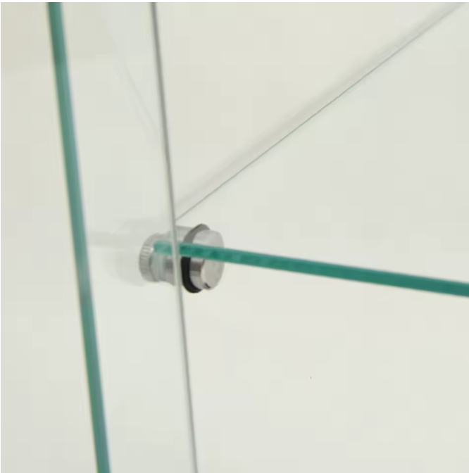 Moderne Glazen Vitrinekast – 4-Laags Kast met Deur