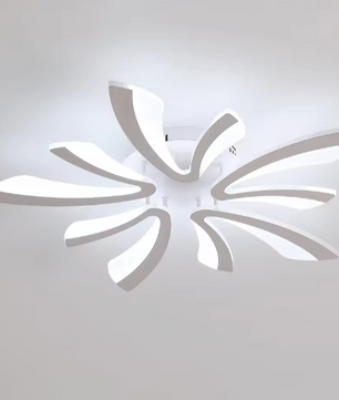 Moderne LED Plafondlamp – 50W V-Vormige 5-Kops Verlichting