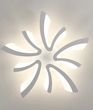 Moderne LED Plafondlamp – 50W V-Vormige 5-Kops Verlichting