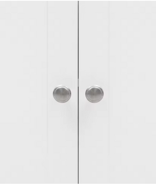 Dressoir met 4 Deuren en 3 Lades – Wit Houtnerf, 160×37×75 cm