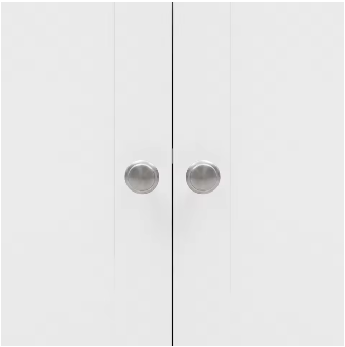 Dressoir met 4 Deuren en 3 Lades – Wit Houtnerf, 160×37×75 cm