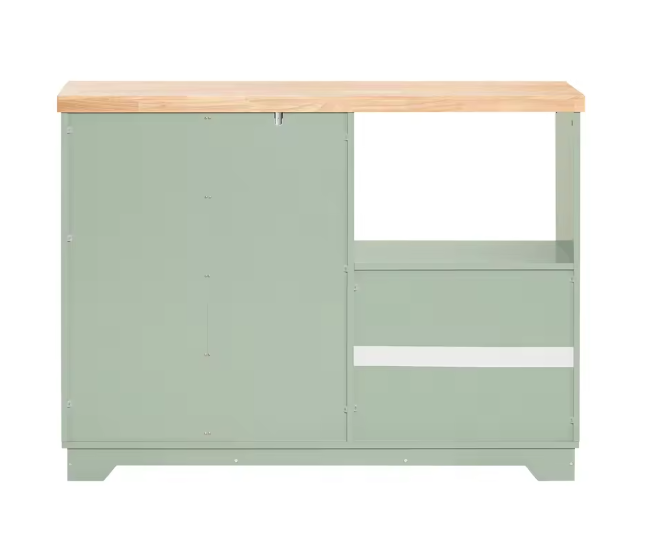 Buffetdressoir met Glazen Deuren – Keukenkast en Halkast voor Opbergen