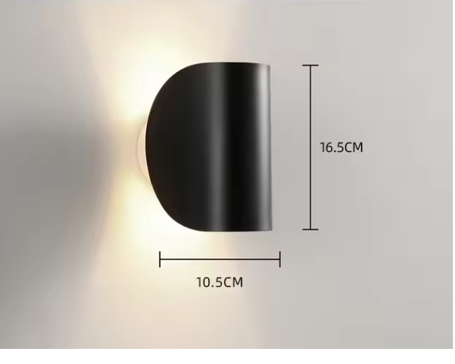 Nordic Wandlamp – Creatieve LED Verlichting voor Slaapkamer, Woonkamer & Nachtkastje