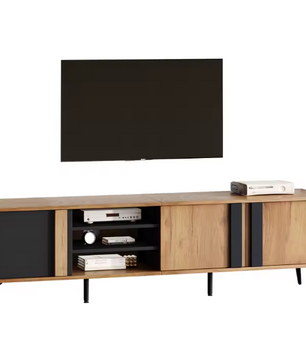 Bruin Lowboard TV-Meubel – 180 cm voor TV’s tot 80 inch