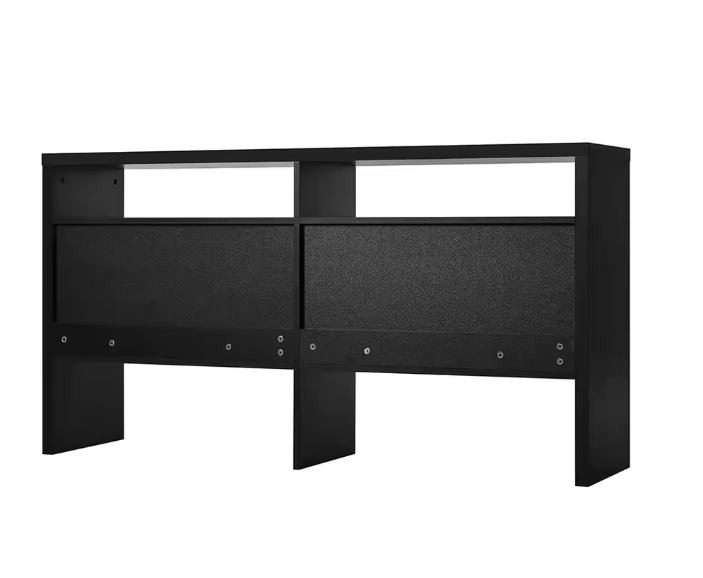 Dressoir met 4 Deuren en 2 Open Vakken – Modern Opbergmeubel 140×35×75 cm