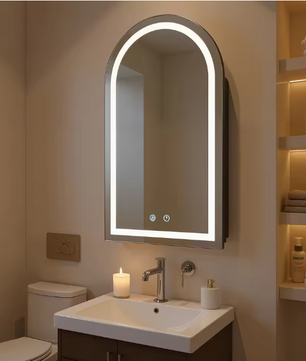 LED Badkamer Spiegelkast – Anti-condens, 3 Lagen en Verstelbare Planken