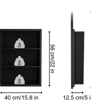 LED Badkamer Spiegelkast – Anti-condens, 3 Lagen en Verstelbare Planken