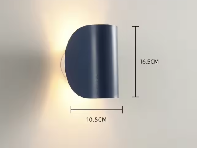 Nordic Wandlamp – Creatieve LED Verlichting voor Slaapkamer, Woonkamer & Nachtkastje