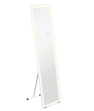 LED Volledige Lengte Spiegel 150×40 cm – 3 Lichtkleuren en Aanraakschakelaar