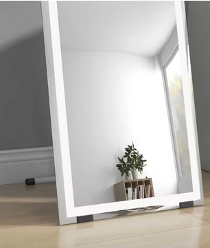 LED Volledige Lengte Spiegel 150×40 cm – 3 Lichtkleuren en Aanraakschakelaar