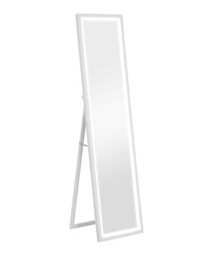 LED Volledige Lengte Spiegel 160×40 cm – Staand, Wandmontage en Touch Bedienbaar