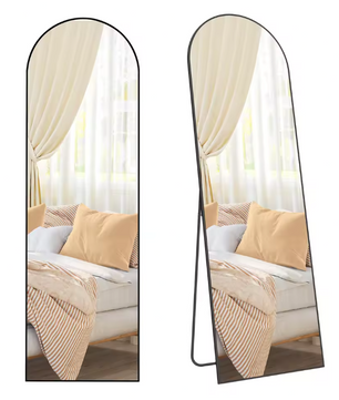 Volledige Lengte Spiegel 120×60 cm – Diamantdesign en RGB LED-Verlichting