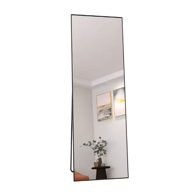 Volledige Lengte Spiegel 165×60 cm – Modern Aluminium Frame