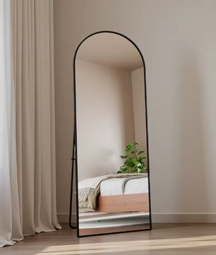 Volledige Lengte Spiegel 162 cm – Staand, Kantelbaar en Wandmontage