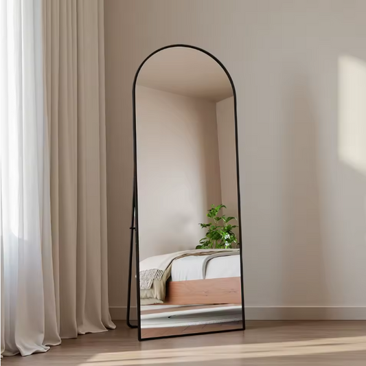 Volledige Lengte Spiegel 162 cm – Staand, Kantelbaar en Wandmontage