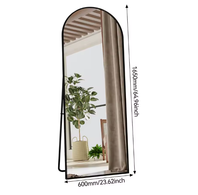 Volledige Lengte Spiegel 165×60 cm – Staand, Hangend en Kantelbaar