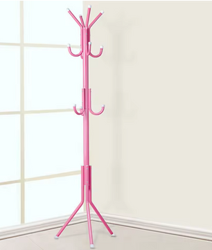 Vrijstaande Kapstok met 10 Haken – Metalen Boomstandaard voor Jassen en Hoeden