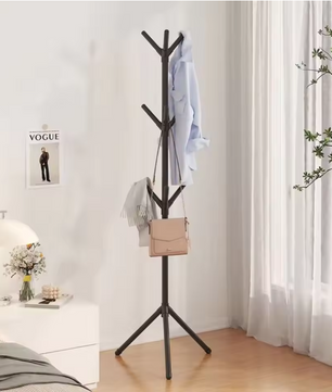 Vrijstaande Kapstok met Boomtak-Design – Kunststof en Metaal