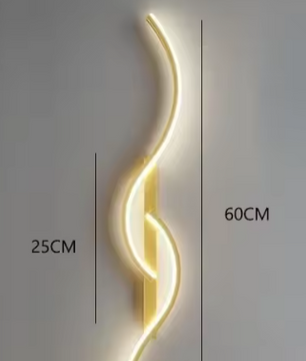 Moderne LED Wandlamp – Minimalistisch Lange Strip Sfeerverlichting