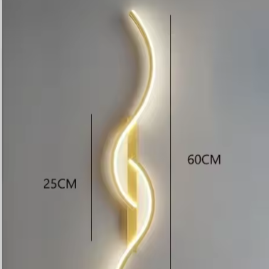 Moderne LED Wandlamp – Minimalistisch Lange Strip Sfeerverlichting