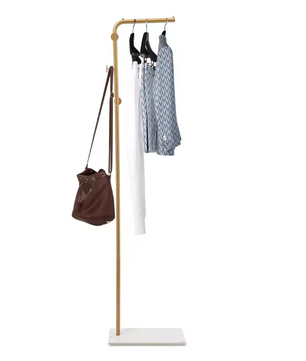 L-Vormige Vrijstaande Kapstok – Stevige Basis en Grote Capaciteit