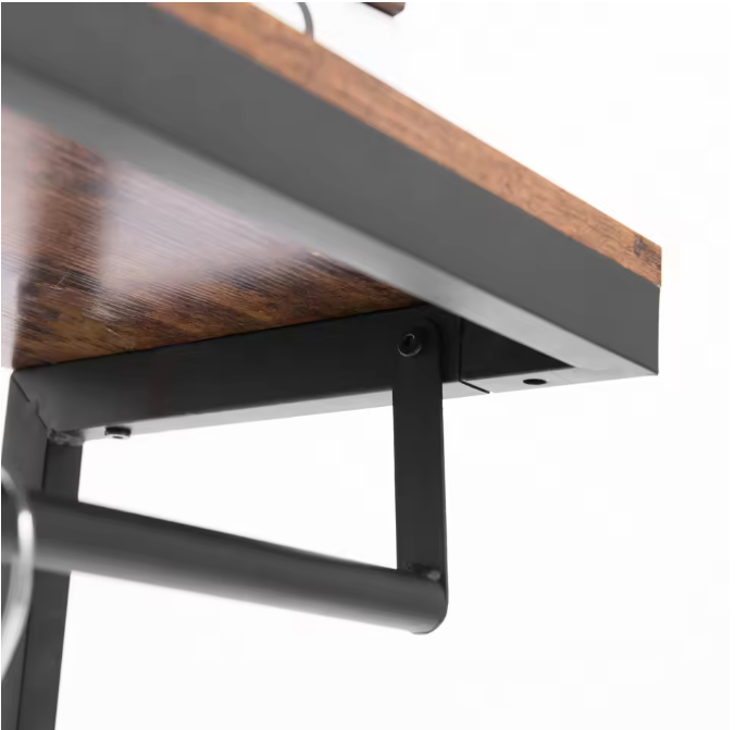 Wandkapstok met Plank – 10 Haken en Wandrek voor Hal en Woonkamer