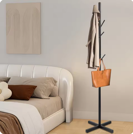 Vrijstaande Kapstok met 7 Haken – Moderne Stijl en Ruimtebesparend Ontwerp