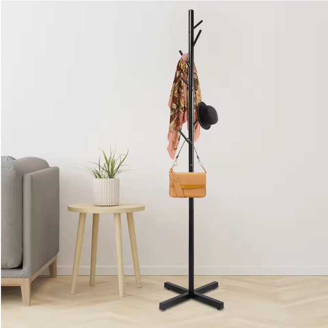 Vrijstaande Kapstok met 7 Haken – Moderne Stijl en Ruimtebesparend Ontwerp