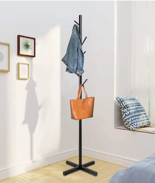 Vrijstaande Kapstok met 7 Haken – Moderne Stijl en Ruimtebesparend Ontwerp