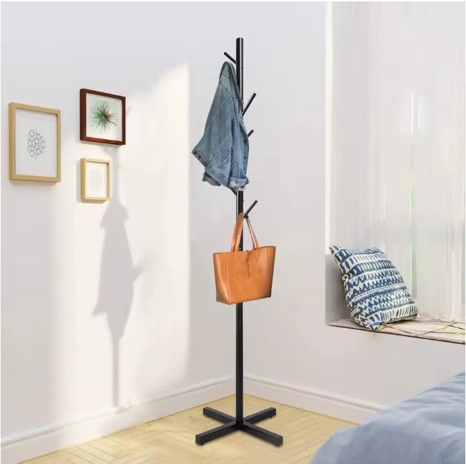 Vrijstaande Kapstok met 7 Haken – Moderne Stijl en Ruimtebesparend Ontwerp