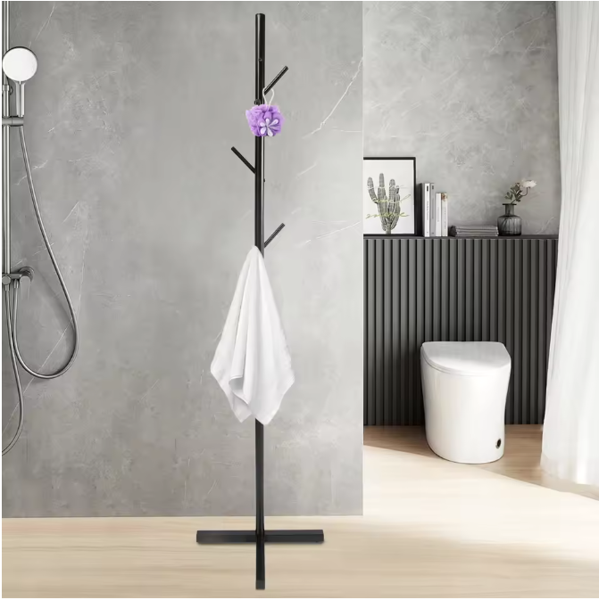 Vrijstaande Kapstok met 7 Haken – Moderne Stijl en Ruimtebesparend Ontwerp