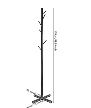 Vrijstaande Kapstok met 7 Haken – Moderne Stijl en Ruimtebesparend Ontwerp
