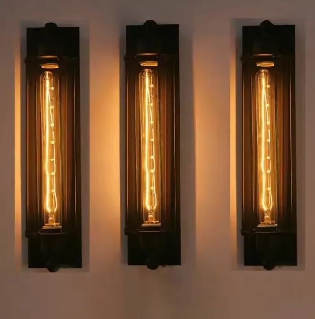 Retro Vintage Wandlamp – Industriële LED E27 Binnenverlichting
